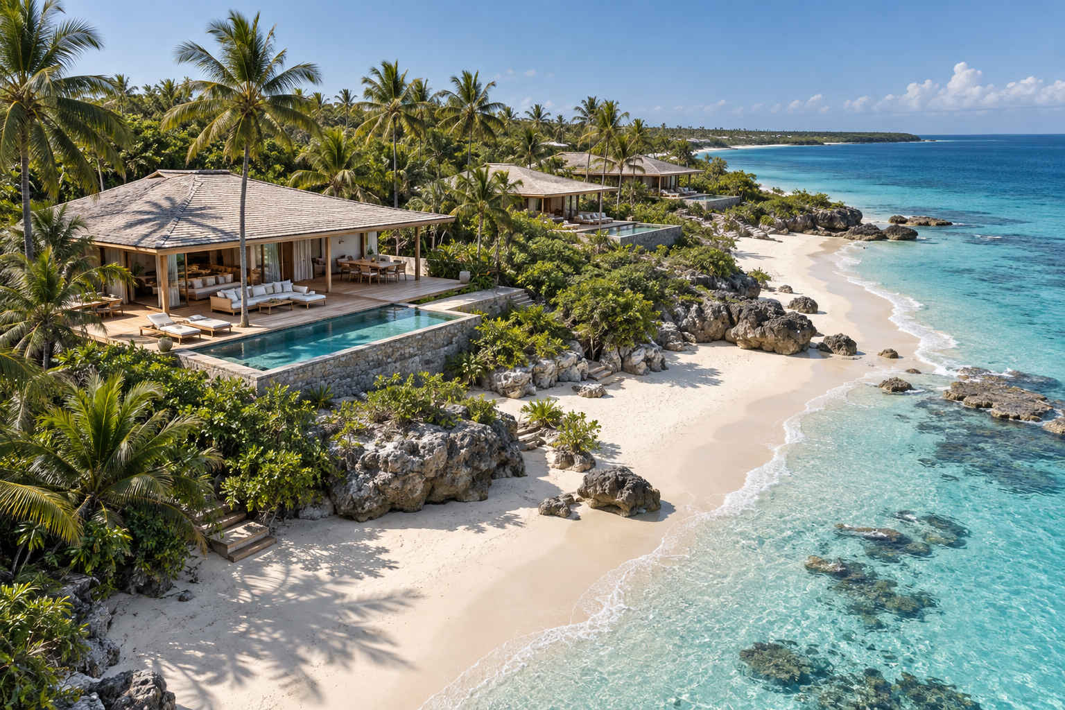 Villas da Maré — conceito arquitectónico ilustrativo